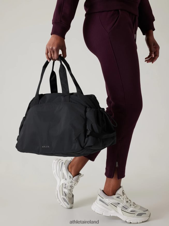 Accessories Athleta All About Duffle Black Women TB826Z1024