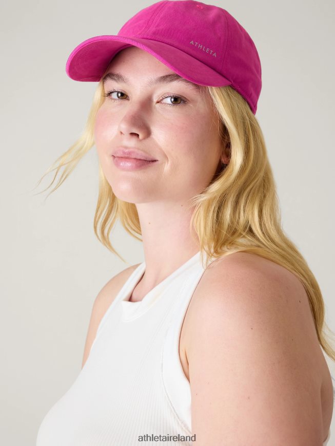 Accessories Athleta Relaxed Cap Iceplant Pink Women TB826Z993