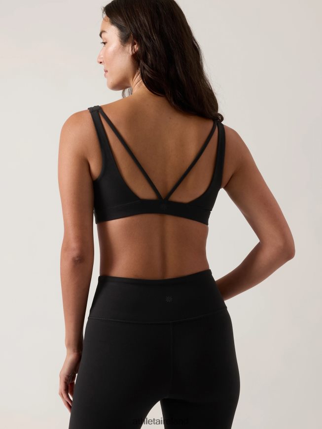 Bras & Underwear | Athleta Exhale Bra A-C Black Women TB826Z593