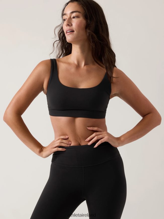 Bras & Underwear | Athleta Exhale Bra A-C Black Women TB826Z593