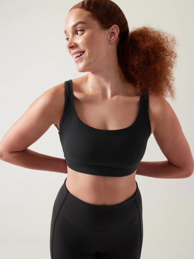 Bras & Underwear | Athleta Exhale Bra A-C Black Women TB826Z593