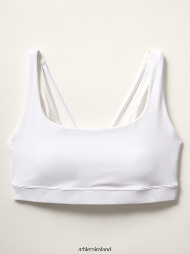 Bras & Underwear | Athleta Exhale Bra A-C White Women TB826Z658