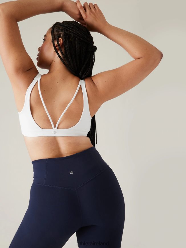 Bras & Underwear | Athleta Exhale Bra A-C White Women TB826Z658