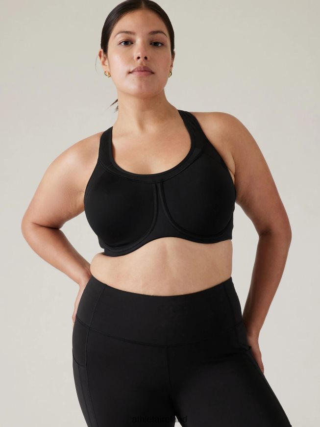 Bras & Underwear | Athleta Glory Bra Black Women TB826Z675