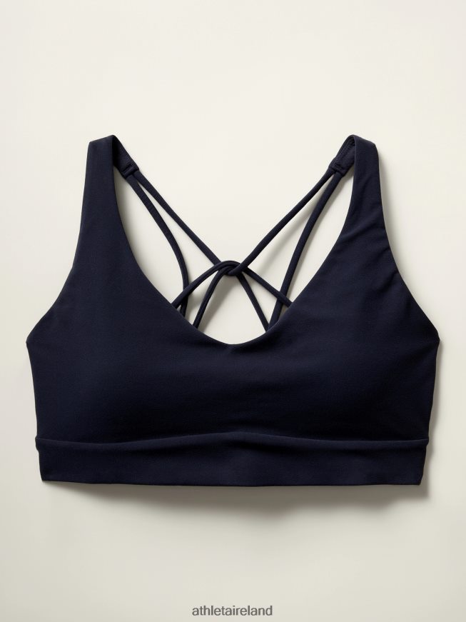 Bras & Underwear | Athleta Solace Bra A-C Navy Women TB826Z595