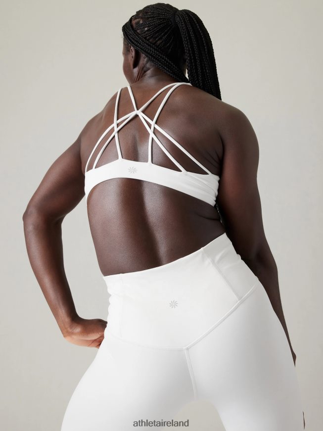 Bras & Underwear | Athleta Solace Bra A-C White Women TB826Z666