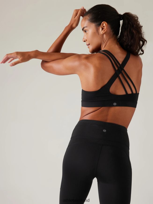 Bras & Underwear | Athleta Train Free Bra A-C Black Women TB826Z670