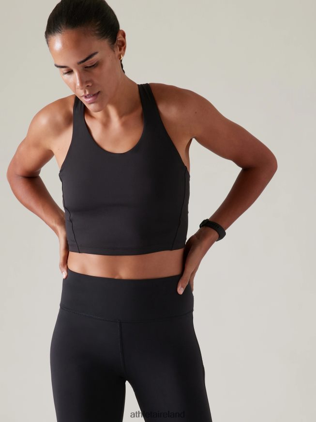 Bras & Underwear | Athleta Ultimate Longline Bra A-C Black Women TB826Z439