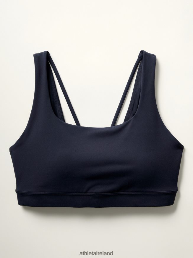 Bras & Underwear | Athleta Exhale Bra D-DD+ Navy Women TB826Z598