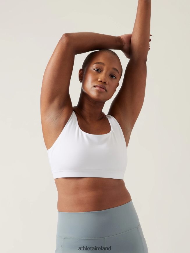 Bras & Underwear | Athleta Exhale Bra D-DD+ White Women TB826Z659