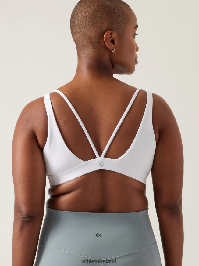 Bras & Underwear | Athleta Exhale Bra D-DD+ White Women TB826Z659