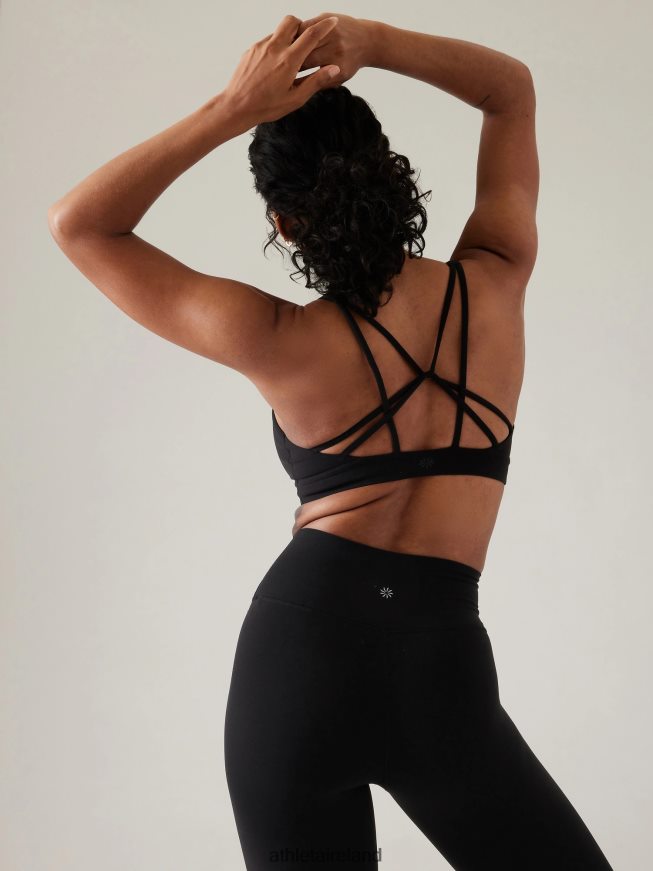 Bras & Underwear | Athleta Solace Bra D-DD+ Black Women TB826Z665