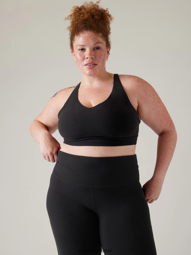 Bras & Underwear | Athleta Solace Bra D-DD+ Black Women TB826Z665