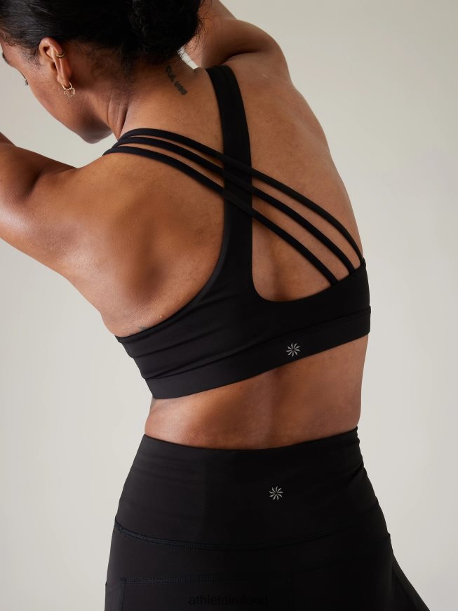 Bras & Underwear | Athleta Train Free Bra D-DD Black Women TB826Z671