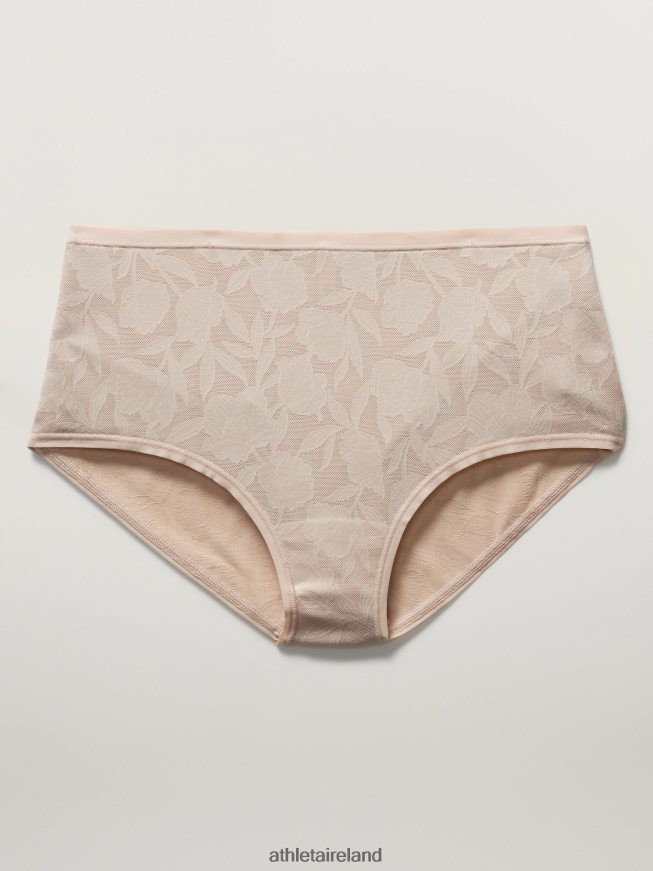 Bras & Underwear | Athleta Ritual Boyshort Underwear Beige Lace Women TB826Z641