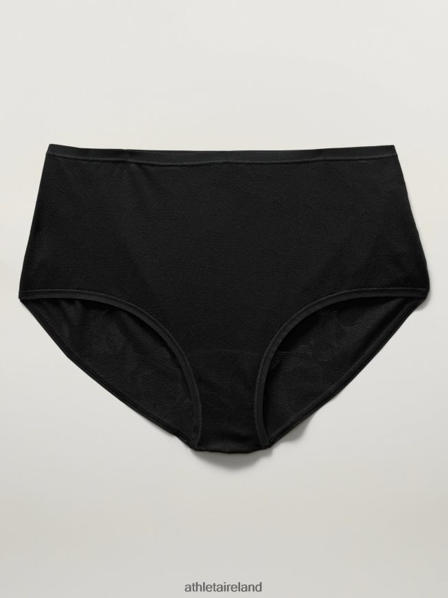 Bras & Underwear | Athleta Ritual Boyshort Underwear Black Lace Women TB826Z640