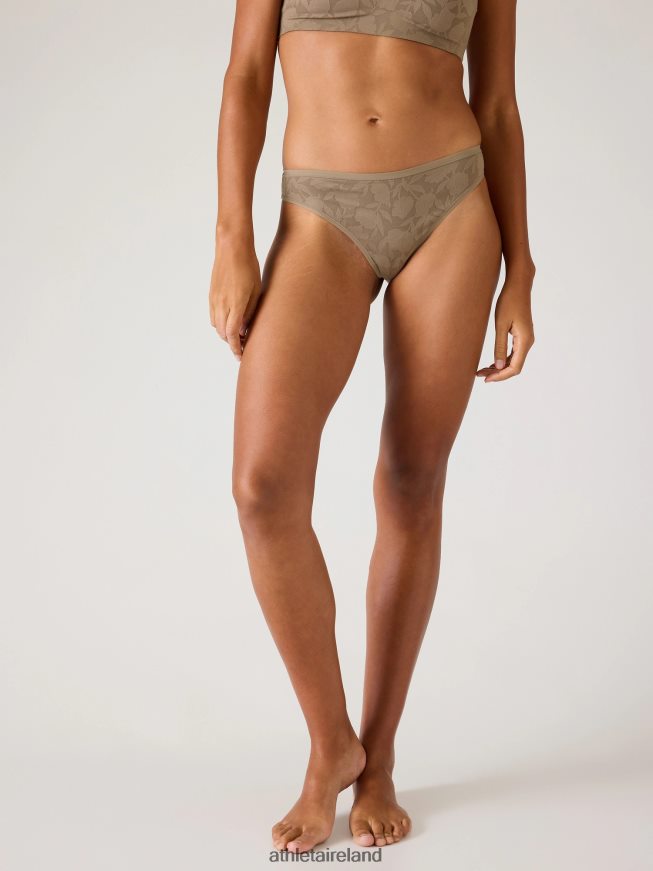 Bras & Underwear | Athleta Ritual Thong Underwear Pyrite Lace Women TB826Z643