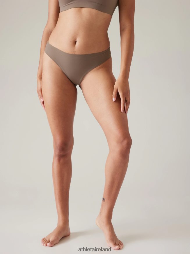 Bras & Underwear | Athleta Ritual Thong Underwear Pyrite Women TB826Z706