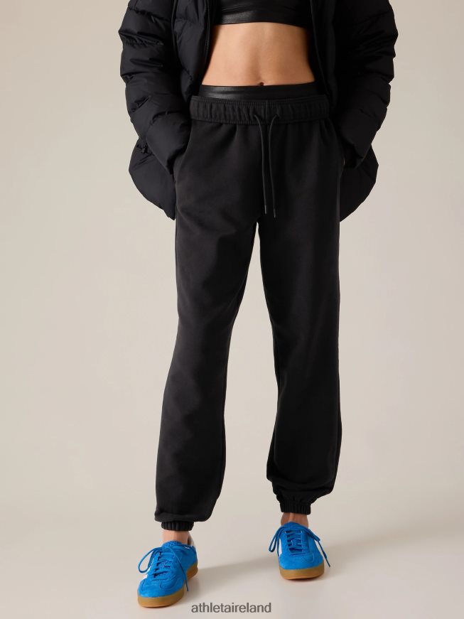 Clothing Athleta Forever Fleece Jogger Black Women TB826Z71