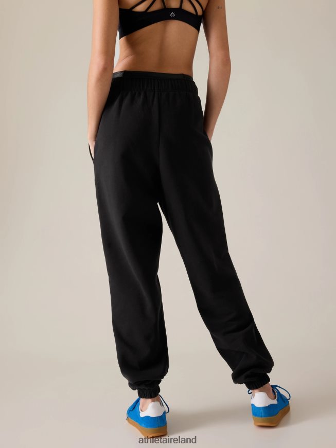 Clothing Athleta Forever Fleece Jogger Black Women TB826Z71