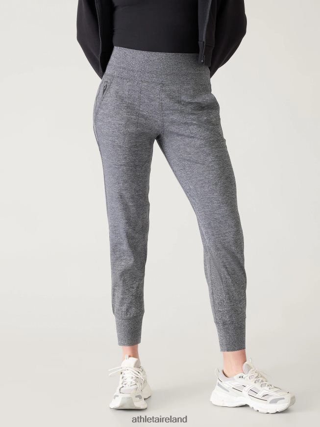 Clothing Athleta Venice Mid Rise Jogger Grey Heather Women TB826Z181