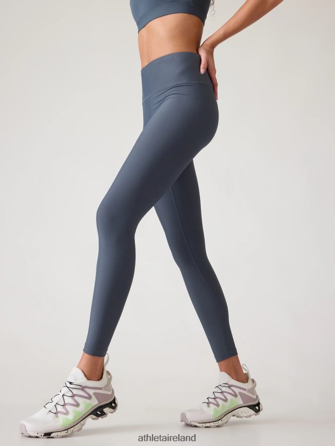 Clothing Athleta Interval Tight Granite Blue Women TB826Z174