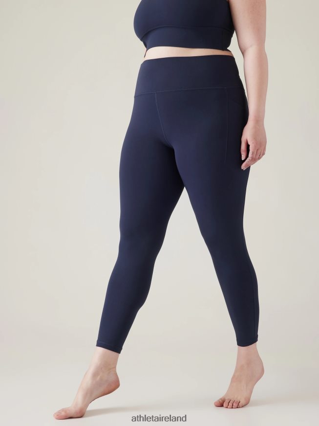 Clothing Athleta Salutation Stash Tight Navy Women TB826Z139