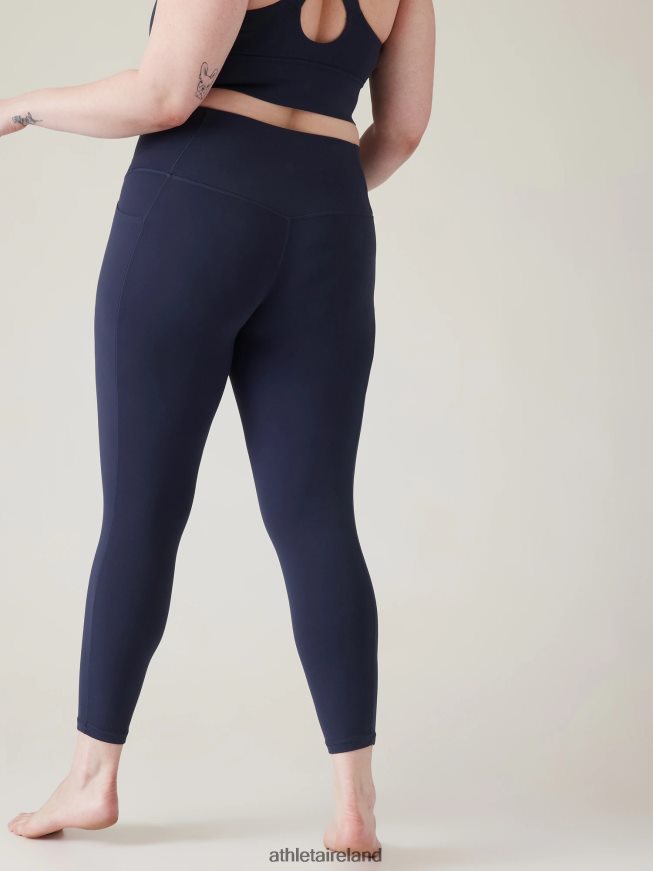 Clothing Athleta Salutation Stash Tight Navy Women TB826Z139