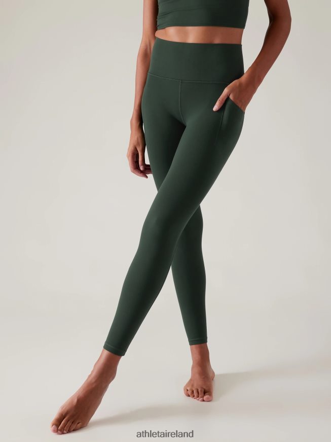 Clothing Athleta Salutation Stash Tight Seaweed Snack Women TB826Z28