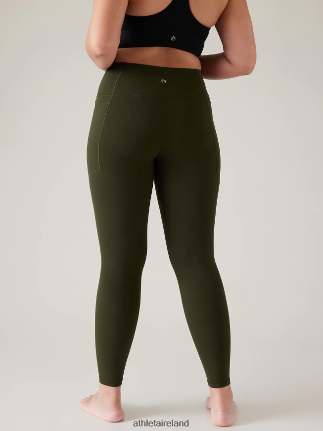 Clothing Athleta Transcend Stash Tight Aspen Olive Women TB826Z90