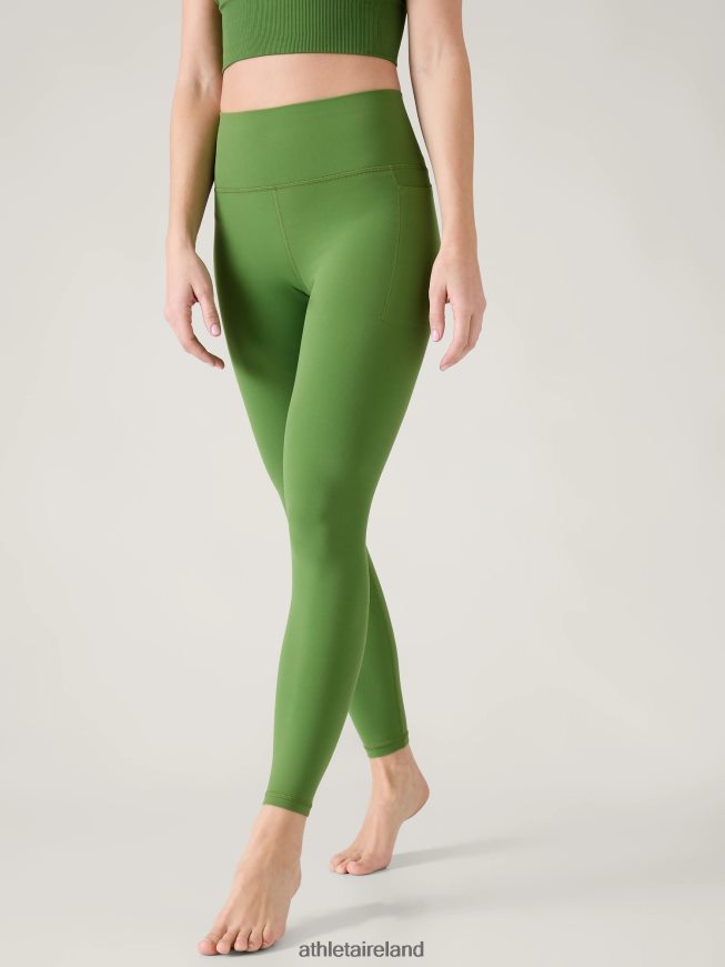 Clothing Athleta Transcend Stash Tight Baja Green Women TB826Z54