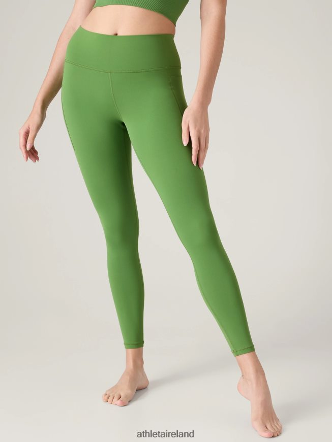 Clothing Athleta Transcend Stash Tight Baja Green Women TB826Z54