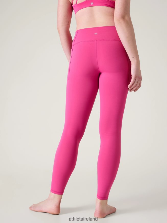 Clothing Athleta Transcend Stash Tight Iceplant Pink Women TB826Z46