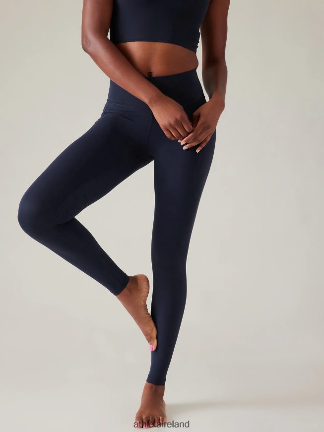 Clothing Athleta Transcend Stash Tight Navy Women TB826Z75