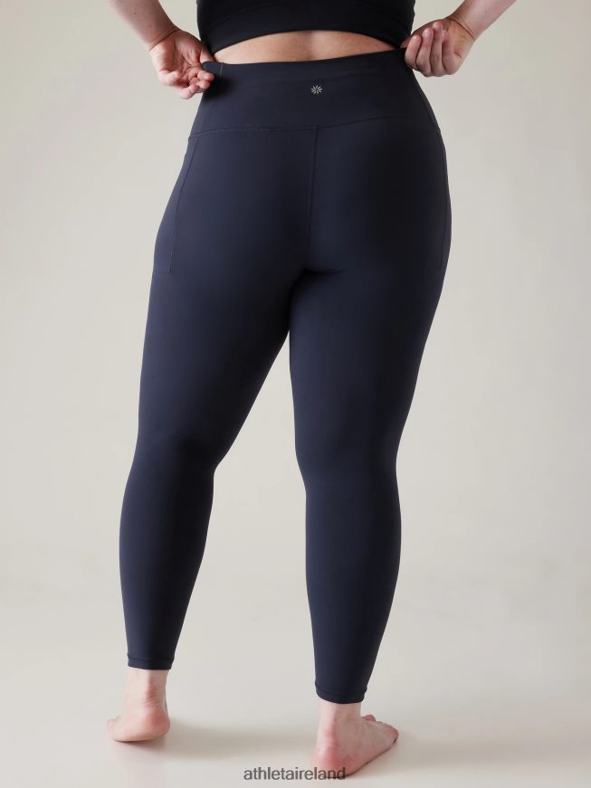 Clothing Athleta Transcend Stash Tight Navy Women TB826Z75