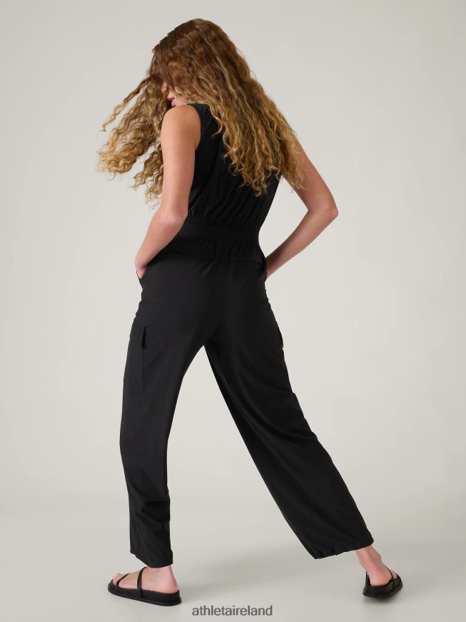 Clothing Athleta Brooklyn Utility Jumpsuit Black Women TB826Z746