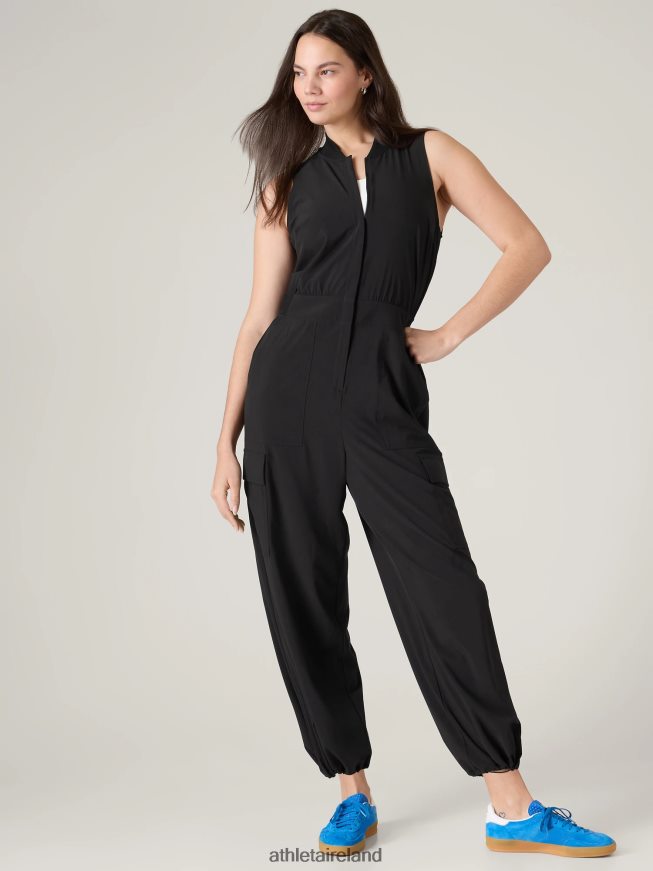 Clothing Athleta Brooklyn Utility Jumpsuit Black Women TB826Z746