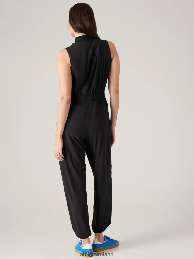 Clothing Athleta Brooklyn Utility Jumpsuit Black Women TB826Z746