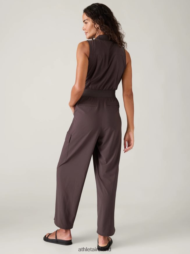 Clothing Athleta Brooklyn Utility Jumpsuit Shale Women TB826Z745