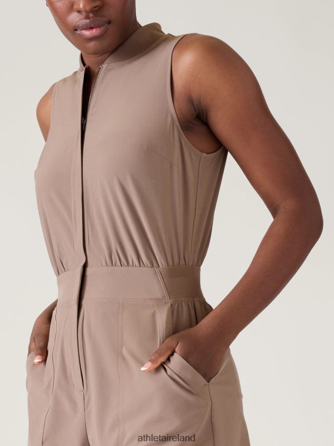 Clothing Athleta Brooklyn Utility Romper Pyrite Women TB826Z741