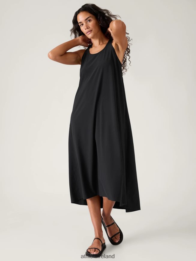 Clothing Athleta Presidio Traveler Maxi Dress Black Women TB826Z750