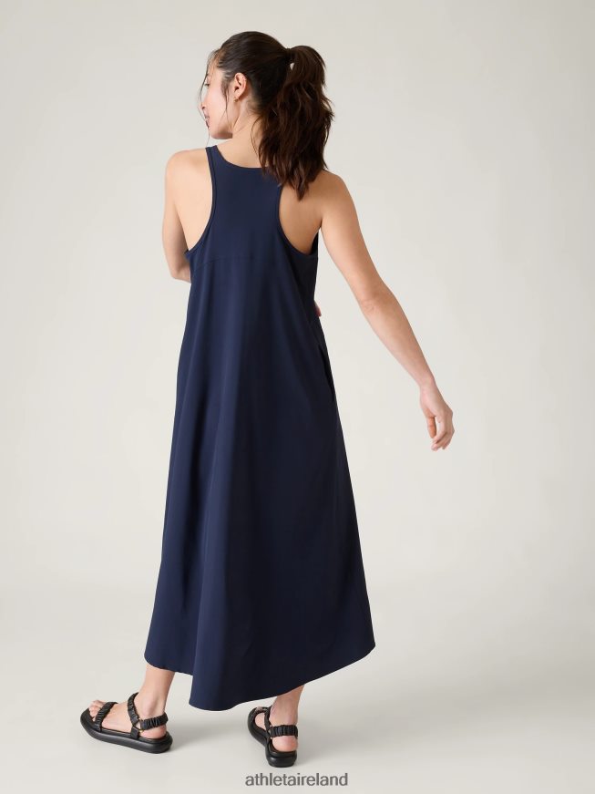 Clothing Athleta Presidio Traveler Maxi Dress Navy Women TB826Z742