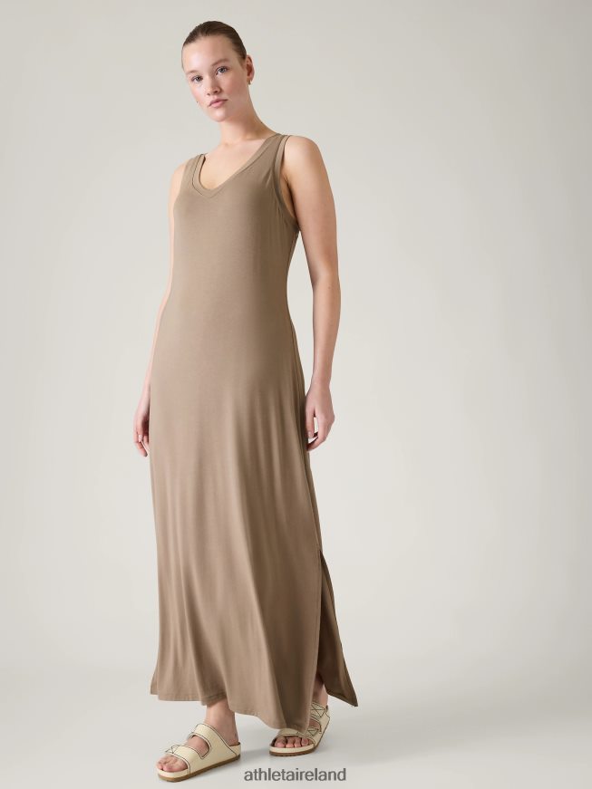 Clothing Athleta Santorini Maxi Dress Pyrite Women TB826Z766