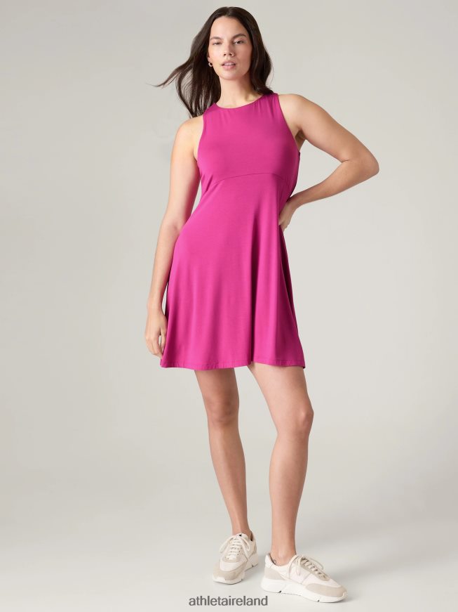 Clothing Athleta Santorini Thera Dress Iceplant Pink Women TB826Z765