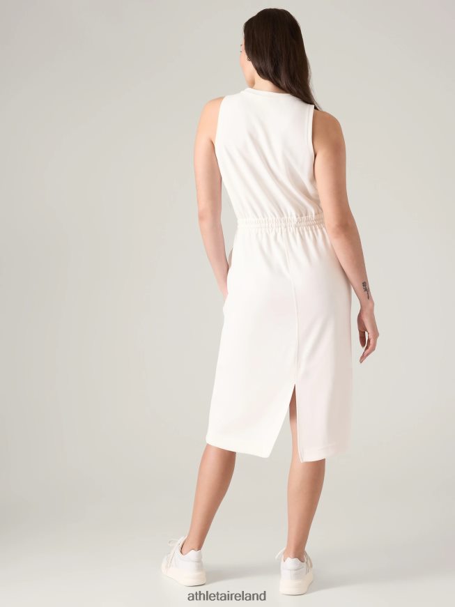 Clothing Athleta Seasoft Midi Dress Magnolia White Women TB826Z771