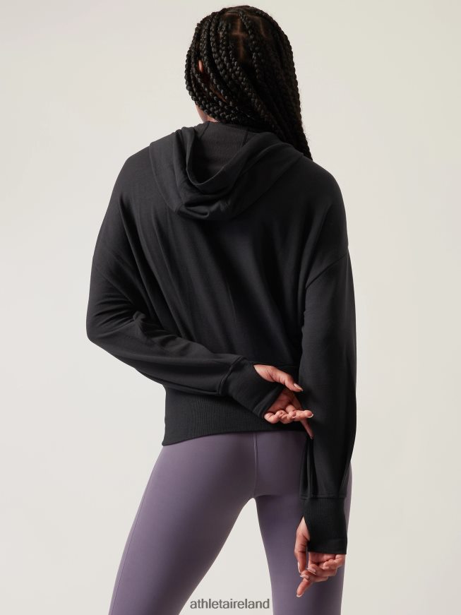 Clothing Athleta Balance Sweatshirt Black Women TB826Z297