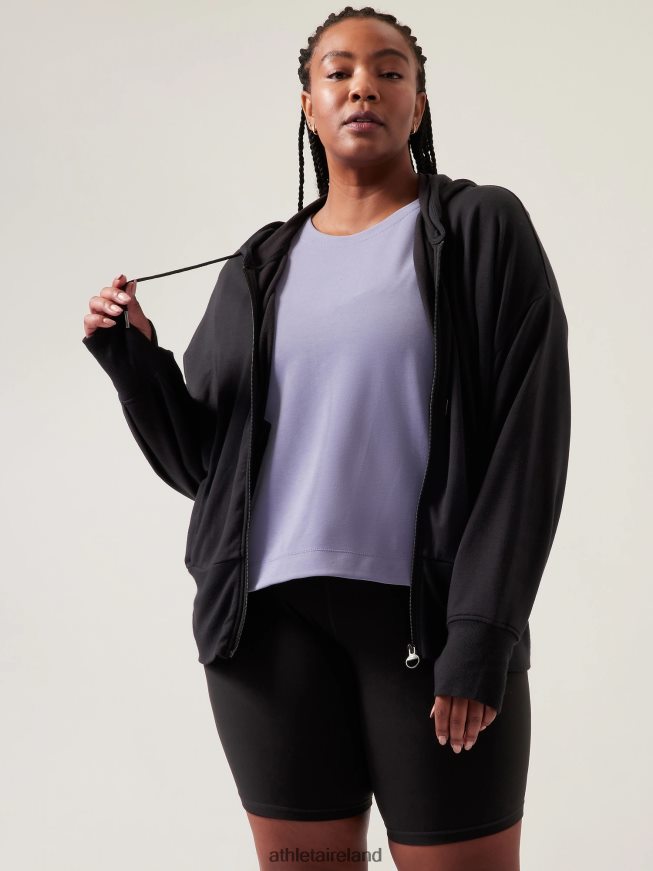 Clothing Athleta Balance Sweatshirt Black Women TB826Z297