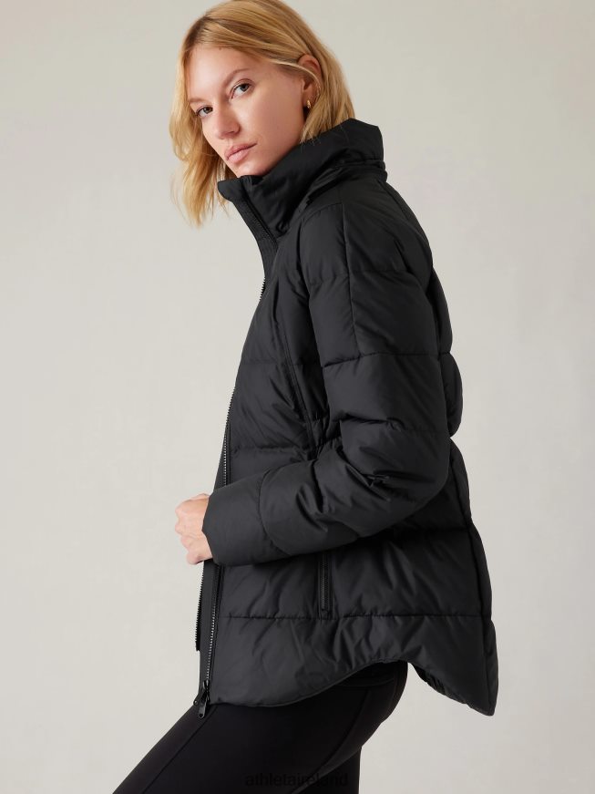 Clothing Athleta Downtown Puffer Jacket Black Women TB826Z559