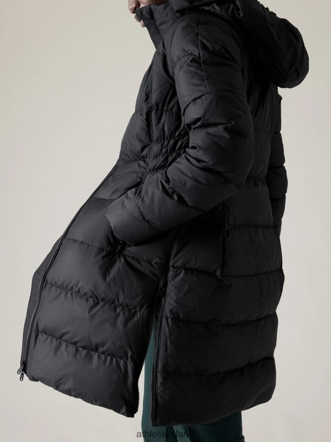 Clothing Athleta Downtown Puffer Parka Black Women TB826Z580