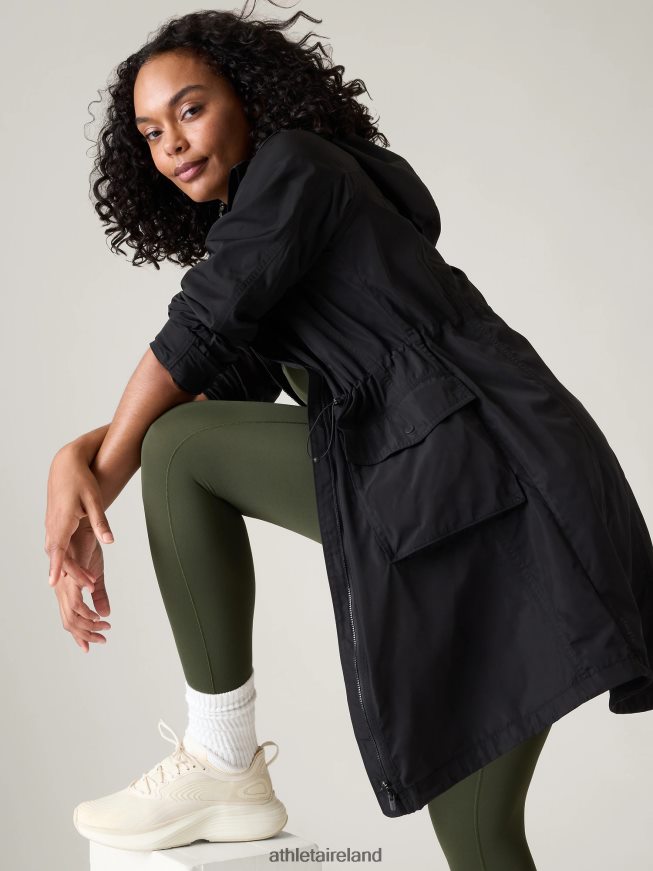 Clothing Athleta Everyday Anorak Black Women TB826Z571